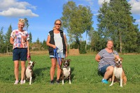 Noseworkläger Rönneshytta Aylie & Cecilia, Etna & jag och Aysha & Camilla 2018